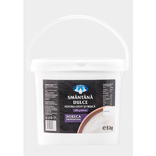 Monor | Smantana 32% dulce (frisca) 5kg | Buc